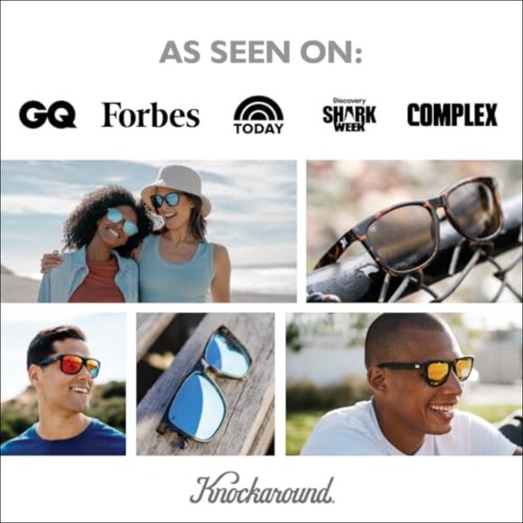 Polarized Round Sunglasses with UV400 Protection, Polycarbonate Frame main image 5